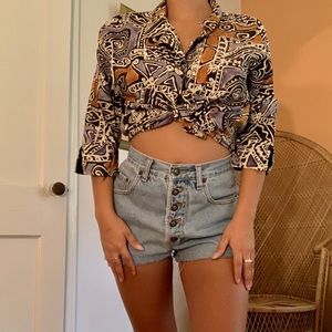 🌼TAPESTRY VINTAGE BUTTON UP🌼